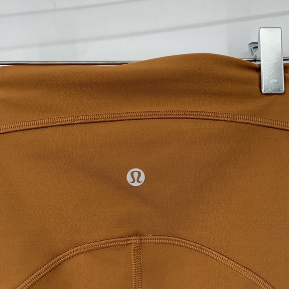 Lululemon Power thru high rise legging copper brown compression yoga active 2 - Picture 5 of 8